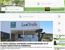 Tablet Screenshot of cabrainformacion.com